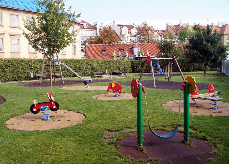 Playground by the Charles Bridge