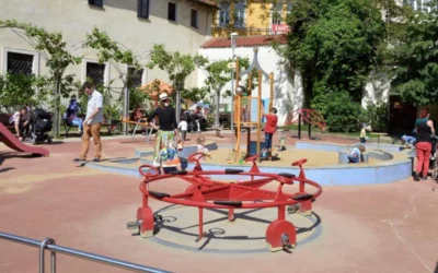 Playground in Franciscan Garden