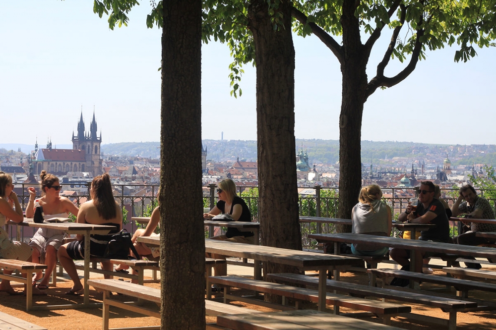 Beer garden Letná